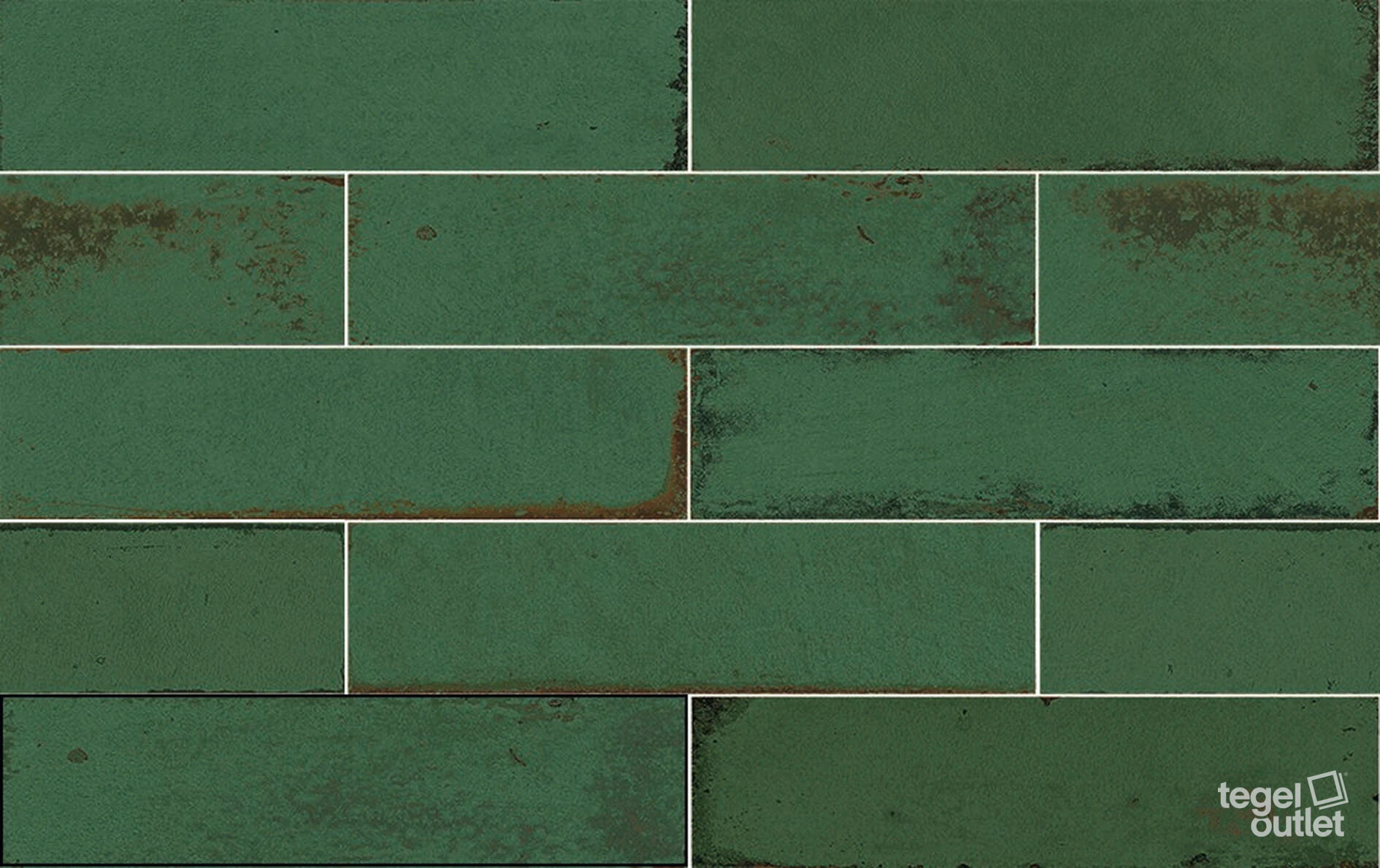 Murus Viridi 7×28 – Ape, gelegd vlak in halfsteensverband