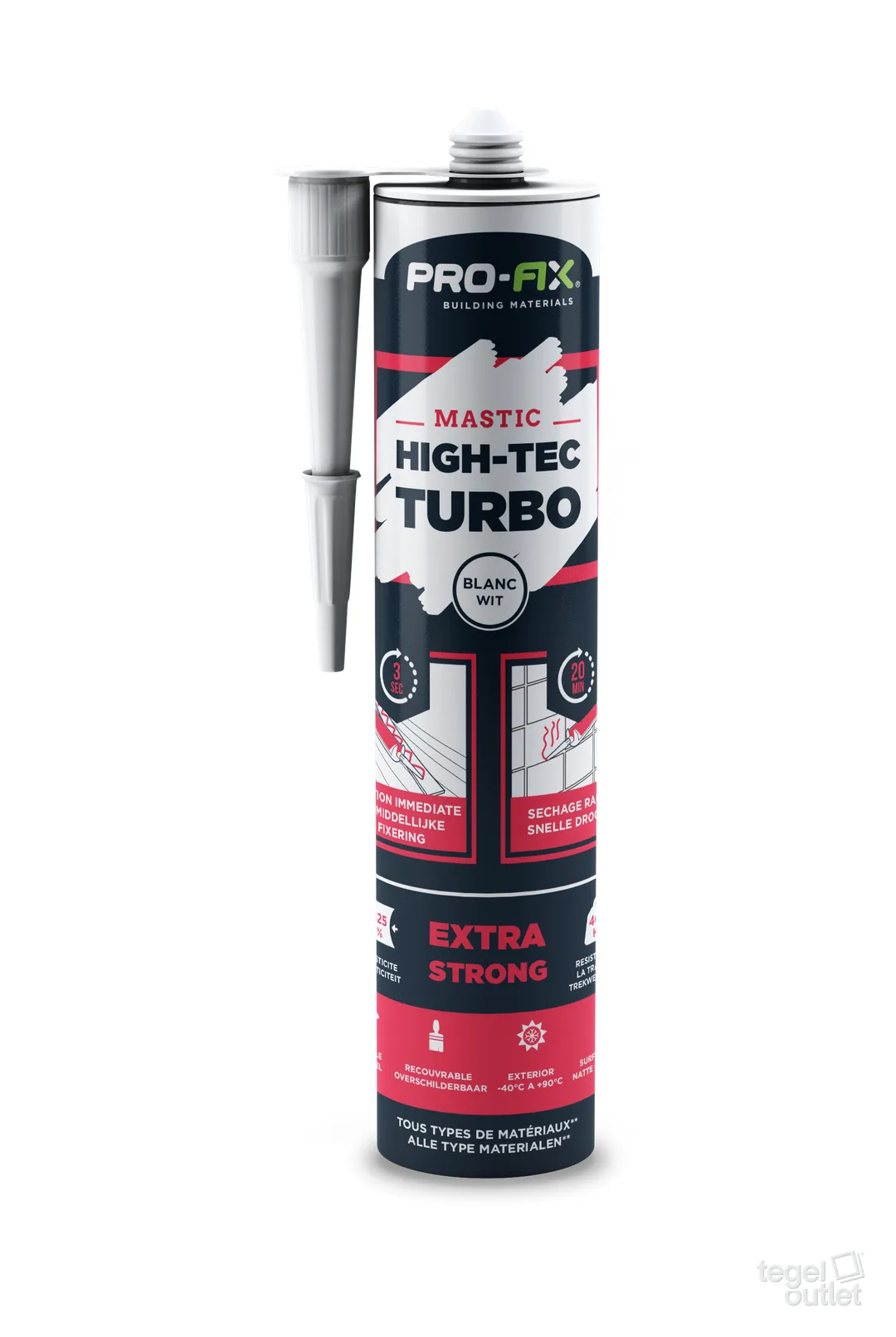 High-Tec Turbo Mastic White 290 ml