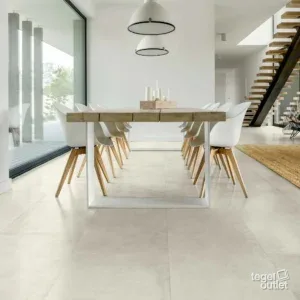 Parker White 30x60 in een interieur
