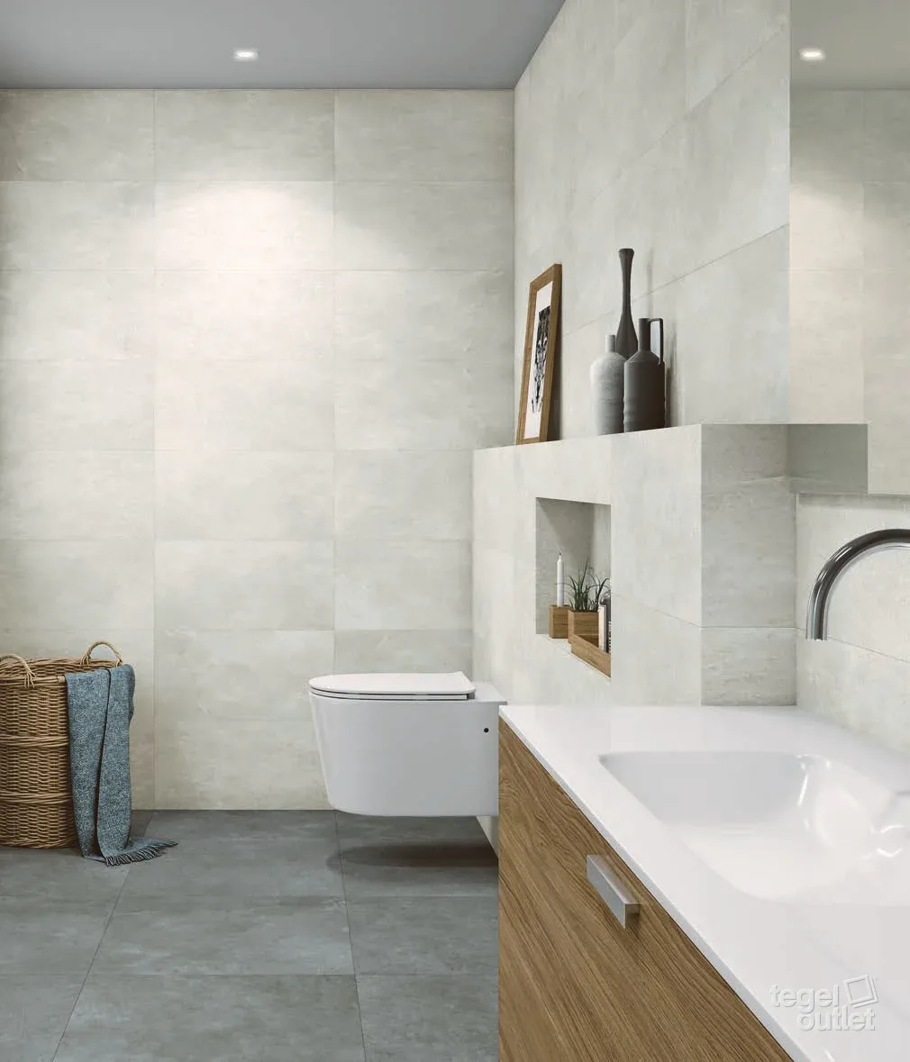 Rockland Anthracite 60x60 in een interieur