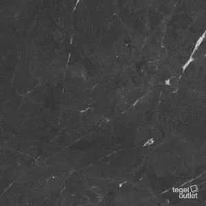 Carreau effet marbre Saime Royal Dark, vue de face à plat