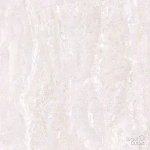 Carreau effet marbre Saime Royal Ivory, vue de face à plat