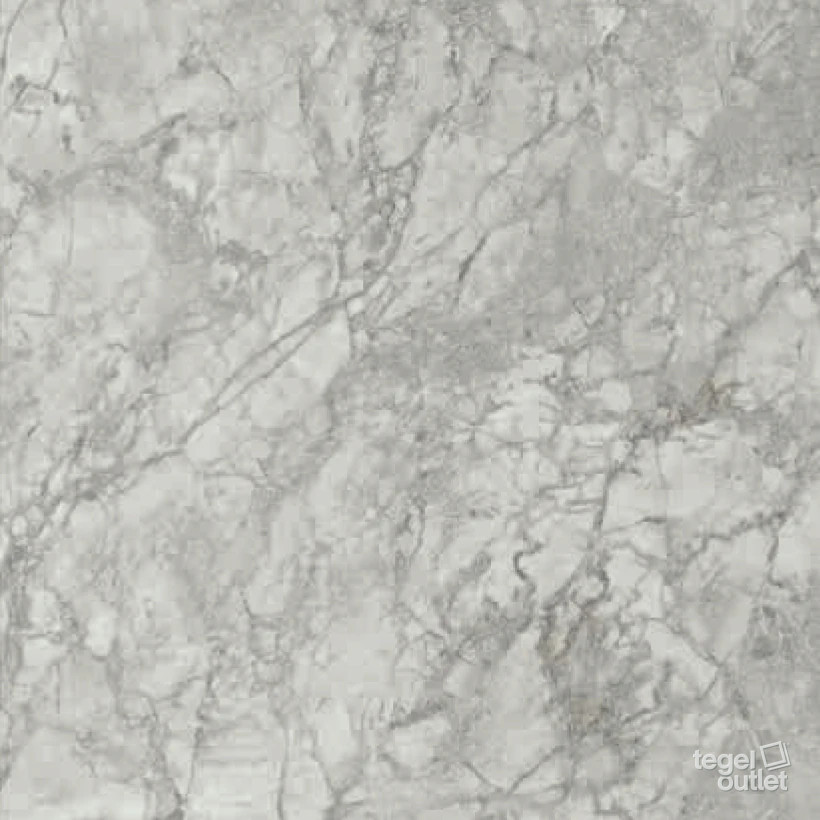 Saime Royal Silver – detail van de marmertekening
