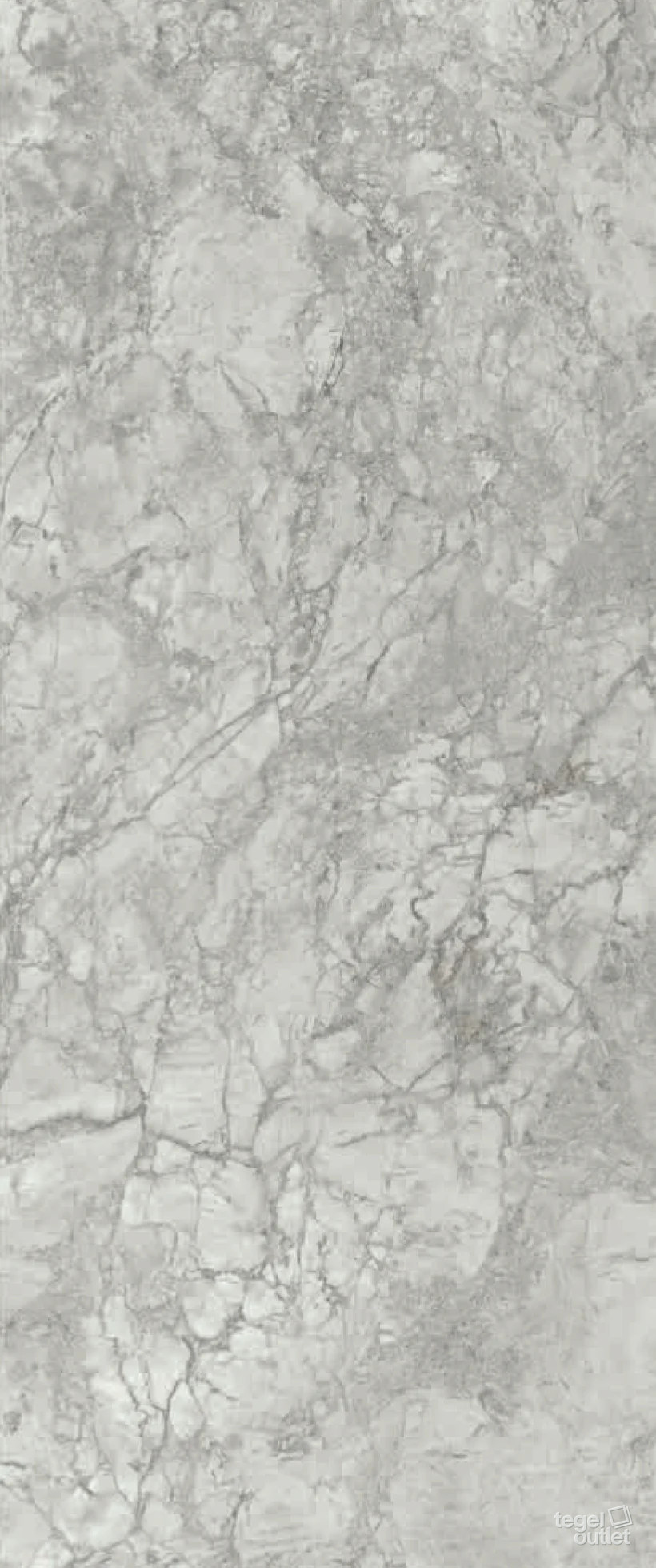 Saime Royal Silver marmerlook plaat 120×278, vlak vooraanzicht