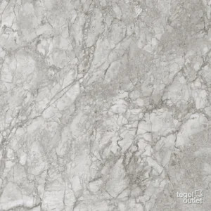 Royal Silver – tegelfoto Saime Royal Silver marmerlook tegel, vlak vooraanzicht