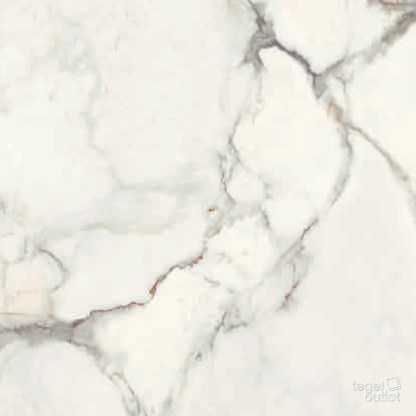 Saime Royal White – detail van de marmertekening