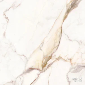 Royal White – tegelfoto Saime Royal White marmerlook tegel, vlak vooraanzicht
