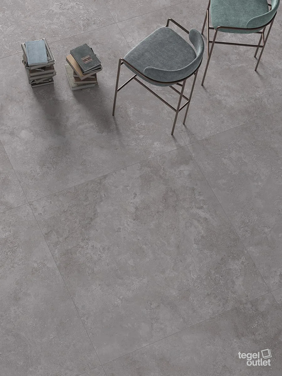 Saime Travertino Crosscut Grigio vloertegels