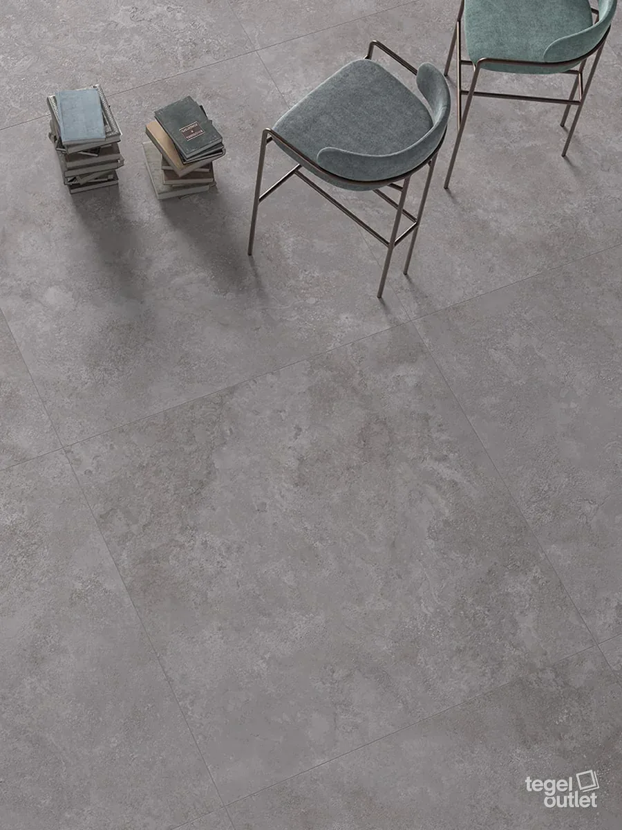 Carreaux de sol Saime Travertino Crosscut Grigio
