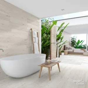 Sia Blanco 23x120 in een interieur