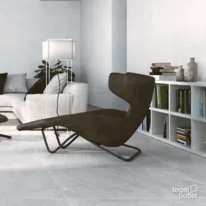 Slaterock White 60x60 in een interieur