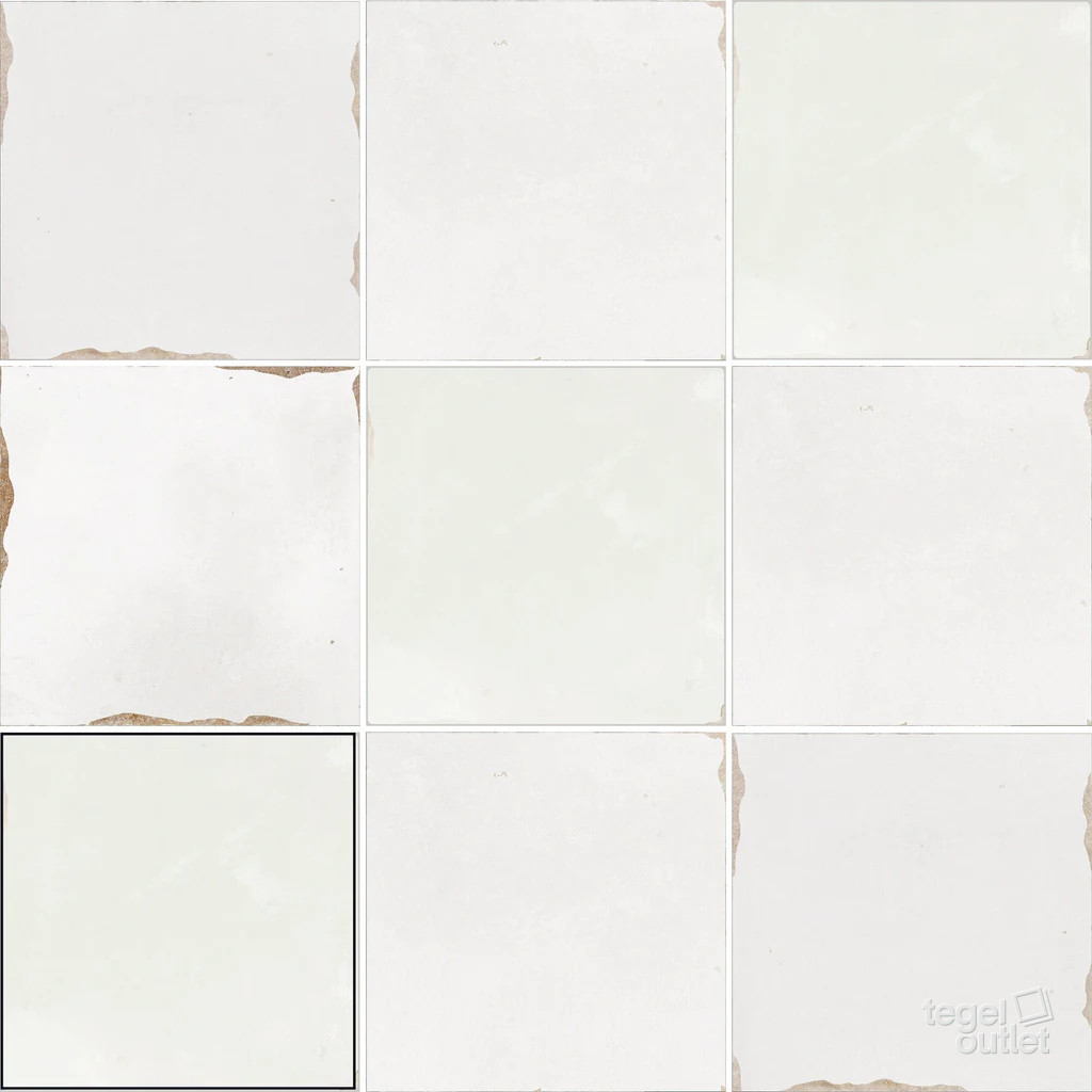 Souk Pearl 13×13 – Ape, gelegd vlak met kleurvariatie