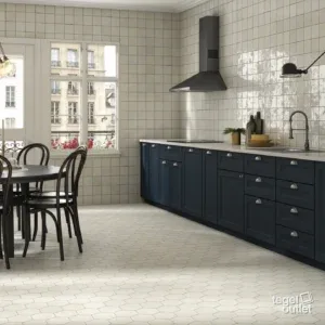 Carreaux Ape Souk Pearl dans une cuisine
