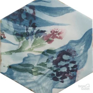 Souk Touareg Blue Mix 13,9×16 – tegelfoto Souk Touareg Blue Mix 13,9×16 – Ape, tegelfoto