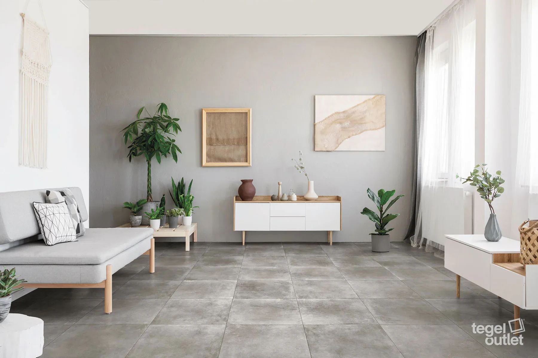Space Light 30x60 in een interieur