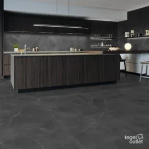 Stonemood Steel 60x60 in een interieur