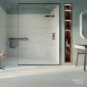 Strade Romane Flaminia 60x60 in een interieur
