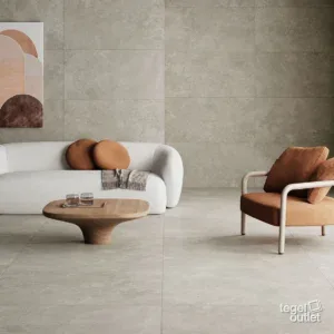 Navarti Street Beige 120×120 sol et 60×120 mur dans un salon