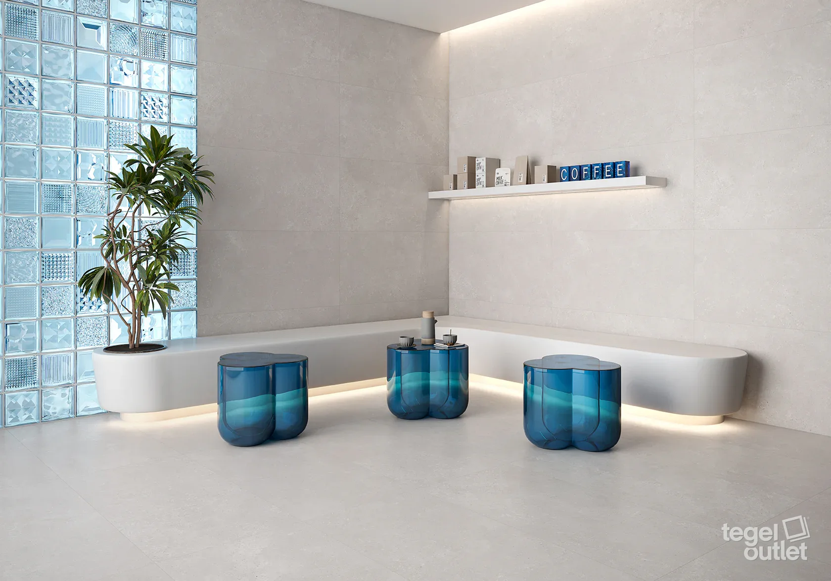 Navarti Street White 60×120 carreaux de sol et de mur dans une salle de bain