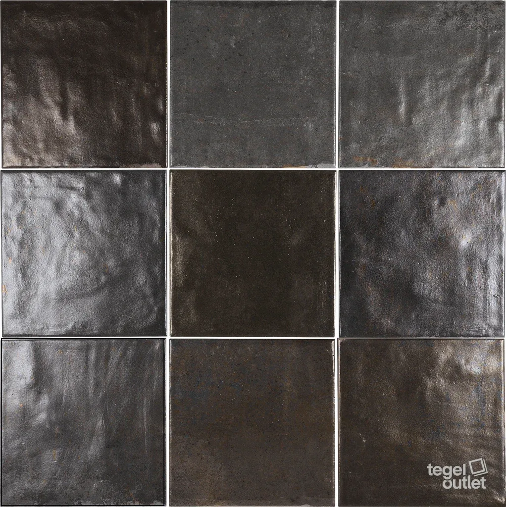 Tennessee Black 13,8×13,8 – Ape, gelegd vlak met kleurvariatie