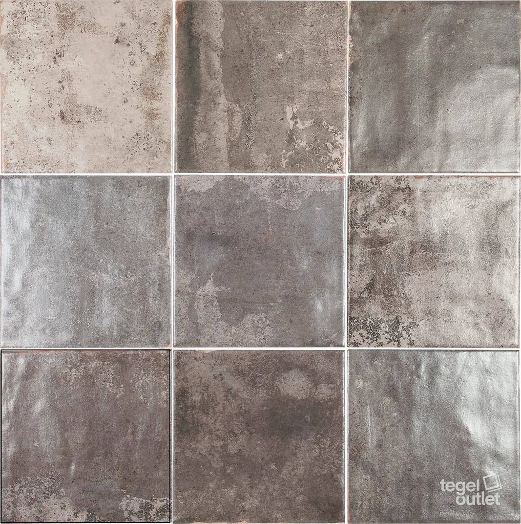 Tennessee Grey 13,8×13,8 – Ape, gelegd vlak met kleurvariatie