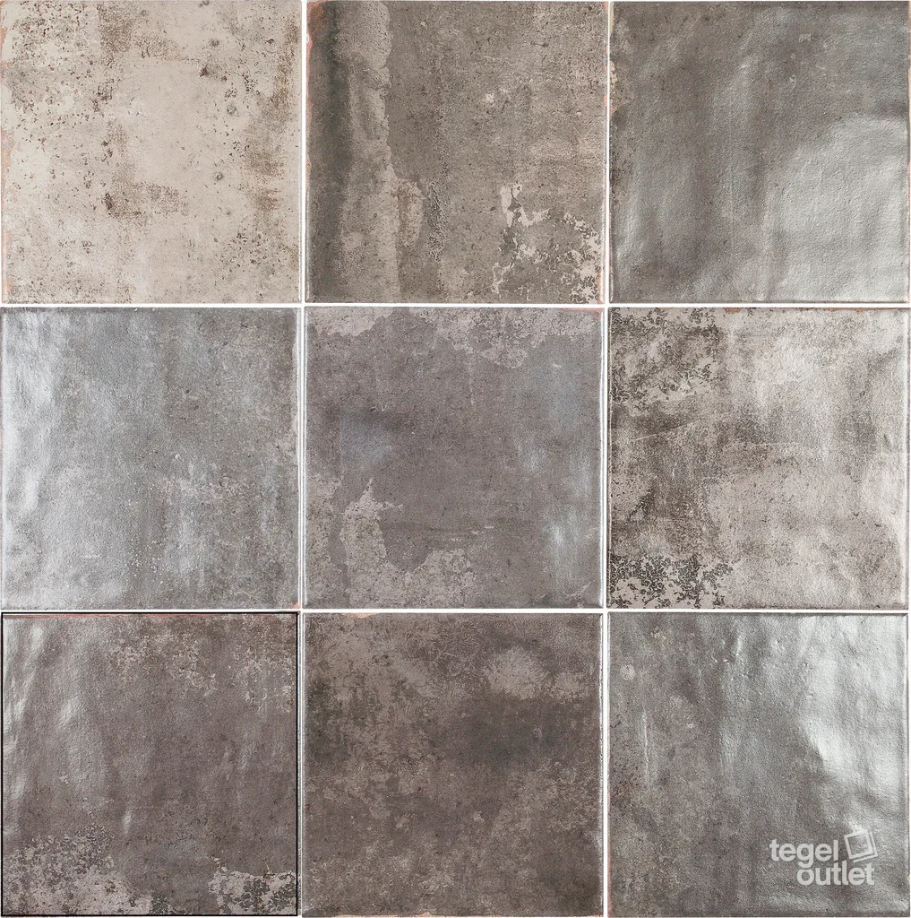 Tennessee Grey 13,8×13,8 – Ape, gelegd vlak met kleurvariatie