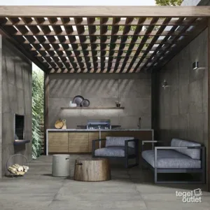 Think Coal 60x60 in een interieur