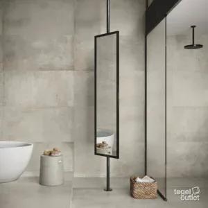 Think Taupe 30x60 in een interieur