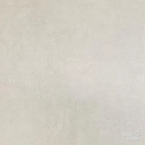 Tosc Beige : la surface du carreau, un doux aspect béton beige, vue de dessus