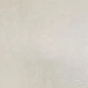 Tosc Beige : la surface du carreau, un doux aspect béton beige, vue de dessus