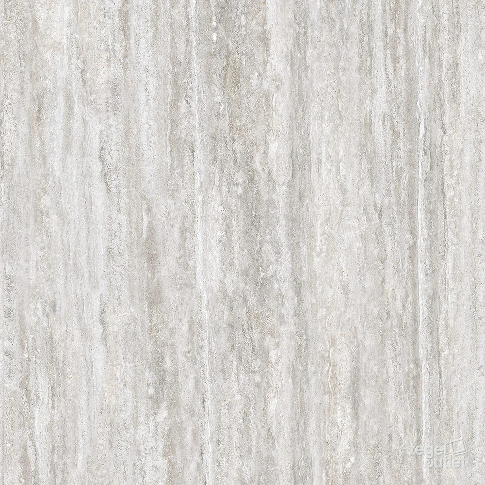 Saime Travertino Veincut Grigio travertijnlook tegel, vooraanzicht