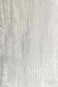 Tree Gelsomino 20x120: één plank in wit gewassen, lichtgrijs eiken, recht van boven