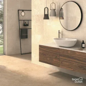 Unik Stone 30x60 in een interieur