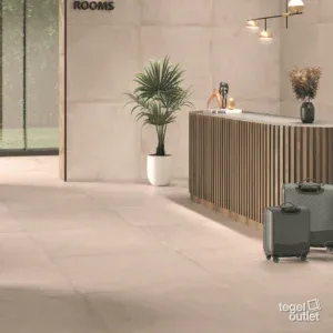 Zeed Grey 60x60 in een interieur
