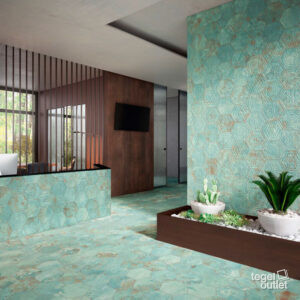Zinc Green Mix Hex 25×29